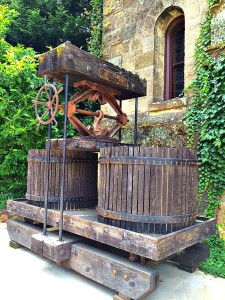 A Winepress at Chateau Montelena